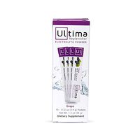 New Ultima Hydrating Electrolyte Powder, Grape, 10 Count Stickpacks