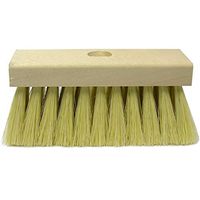 Weiler 73195 7" Roof Brush, One Threaded Handle Hole, White Tampico Fill (Pack of 12)