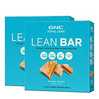 GNC Total Lean Lean Bar - Salted Toffee - Twin Pack