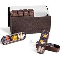 Pill Organizer 3 Times a Day with PU Leather Case, YOCEAN Small Weekly Pill Box, 7 Day Vitamin Containers, Portable Travel Medication Pill Case，Med Case for Fish Oils, Daily Pill Holder for Supplement