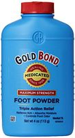 Gold Bond Foot Powder Medicated Maximum Strength 4 oz (Value Pack of 5)