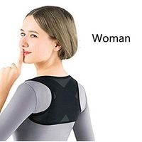 TelDen Back Posture Corrector for Women & Men, Effective and Comfortable Posture Brace for Slouching & Hunching - Discreet Design - Clavicle Support