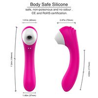 Silicone Multi Speeds Sucking Fuction Clǐtorals Nǐpple Sucker Stím-ùlàtór Six Tools Thrusting Adullt Toys Women Tongue Víbrate Vibrarator Ṿịbrạtọr Stịmṵlạtọr Rechargeable Cordless Massage Wand