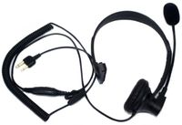 SUNDELY Over-Head Headset with Boom Mic PTT/VOX for Midland/Alan GXT/LXT 2 Two Way Radio 2-pin