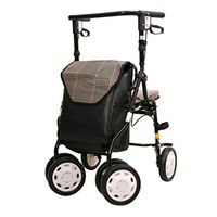 Standard Walkers Walker Old Man Shopping Cart Helper Can Sit Folding Collapsible Walking Car Cart Lower Limb Rehabilitation Training Equipment (Color : A, Size : 5057CM)