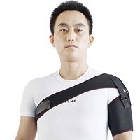 JM-Y Shoulder Brace Support, Dislocated Prevention and Recovery, Adjustable Shoulder Immobilizer, Best Shoulder Support Brace for Men and Women