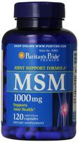 Puritan's Pride Joint Support Formula MSM Rapid Release Capsules, 1000 mg, 120 Count