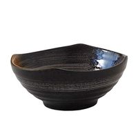 Bowl Bowls Dishware Soup Bowl, Ceramic Japanese Elegant Bowl Vintage Fruit Salad Plate Ramen Bowl Creative Irregular for Home Kitchen Restaurant Tableware Fruit Snack Dessert Bowl for kitchen res Hous