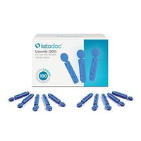 Keto-Doc Lancets for Blood Testing - Pack 100 Lancets (100pc)