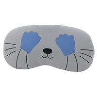 QIGUANDZ Cute Cartoon Design Soft Eyeshade Eyepatch Travel Sleep Blinfold Eye Mask