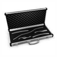 DE BLISS® Professional 5 Piece Medical Grade Stainless Steel IASTM Tools Set, IAFM Tools, Myofascial Release Tools, Gua Sha Scraping Massage Tools (New Design, 5 Piece)