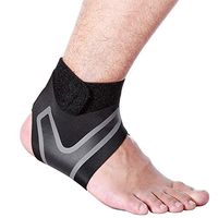 Legendfit Ankle Support Brace with Adjustable Wrap Elastic Breathable Nylon Ankle Sleeves Sports Protect Against Chronic Ankle Strain Sprains Fatigue 1 Pair