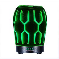 CWH&WEN Essential Oil Diffuser,100Ml Wood Grain Aroma Diffuser,7Colors LED Lights Auto Shut Off,Cool Mist Ultrasonic Humidifier,for Office Home Baby Bedroom Yoga Spa