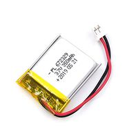 AKZYTUE 3.7V 350mAh 672329 Lipo Battery Rechargeable Lithium Polymer ion Battery Pack with JST Connector
