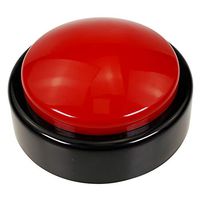 Large Talking Clock for Visually impaired- Telling Time, Date and Week of Day, Perfect for The Blind, Elderly or Visually impaired-Upgrade Version (Red+Black)