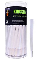 Jware Pre-Rolled King Size Cones Rolling Paper (50 Pack)
