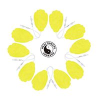 High Quality, FDA Cleared Healthmateforever Replacement pin Inserted Massage Massager Pads Patches, Reusable Hand Shaped Electrode Replacement Pads, Electronic Pulse massagerl Pads.