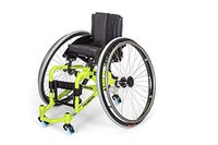 Top End Pro-2 Court Wheelchair, 10" Seat Width, Neon Green, 1195318