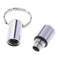 NATFUR Stainless Steel Cigar Punch Cutter Blade Cigar Cutting Draw Hole Keychain Elegant Novelty Key-Chain for Gift Goodly