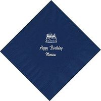 Personalized Cocktail, Beverage or Dessert Birthday Napkins (175)