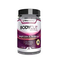 Real Science Nutrition Body Cut Extreme Weight Loss Supplement Drink for Fat Burning and Muscle Building Support - 30 Stick Packs