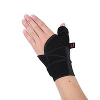 Cocohot New Universal Wrist Brace Strap Reversible Sports Thumb Spica Splint Support Brace for Volleyball Badminton Tennis Basketball Weightlifting - For Women and Men