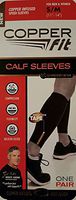 Copper Fit Compression Calf Sleeves, Small / Medium (11" - 14")