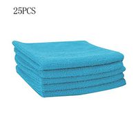 ICCUN 25 PCs Microfiber Cleaning Towel Kitchen Home Dish Wash Towels