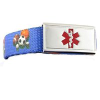 Medical Alert Bracelet | Adjustable up to 6.5" Wrist Size Available | Free Engraving | Medical ID Bracelet | Sport