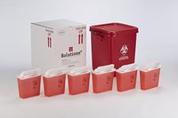 28 Gallon w/six 5-Qt. Containers Sharps MailBack Kit
