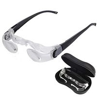 CHYIAHeadband Magnifier Portable Max TV Glasses 2.1X 0 to +300 Degree Goggles Reading Magnifying Glasses,7102LHyperopia