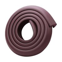 Dingji Child Protection Corner Protector Baby Safety Guards Edge Guards Solid Angle Form Single Loaded Childproof Fireplace Guard For Toddlers (Brown)
