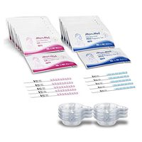 Mommed Ovulation Test Strips and Pregnancy Test Kit, 50 LH Ovulation Predictors and 20 Hcg Home Pregnancy Tests with Free 70 Collection Cups, Accurately Track Ovulation and Detect Early Pregnancy