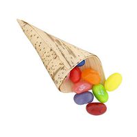 CiboWares Premium Bamboo Tasting Cone, 1.5 Inch x 2.25 Inch, Eco-Friendly and Disposable for Home and Catering, Package of 50