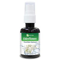 Elderflower Floral Water 100% Pure Hydrosol Spray Mist for Skin & Body Cooling, Face, Astringent, Facial Toner- 60ml / 2.02 fl oz