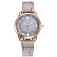 Swyss Ladies Fashion Casual Watch New Leather Strap Analog Quartz WristWatches Chic Popular Exquisite Accessories (H)