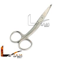 LAJA Imports Knowles Bandage Scissors, Angled Shank, 5.5" German Grade