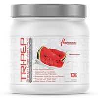 Metabolic Nutrition, TRIPEP, 100% Tri-Peptide Branch Chain Amino Acid, BCAA Powder, Pre Intra Post Workout Supplement, Watermelon, 400 Grams (40 Servings)