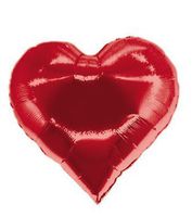 Heart Shape Mylar Balloon Party Balloon by Betallic