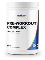 Nutricost Pre-Workout Complex Powder Grape (30 Serv)