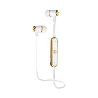 856store Waterproof HiFi Super Bass Wireless Bluetooth Earphone Sweatproof Sport Running Headset - Golden for iPhone, iPad, iPod, Mp3 Players, Samsung Etc