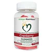 Intego Nutrition UTI Cranberry Gummies Supplement (60 Count) for Women, Men & Kids | Cranberry Soft Chew Gummy for Urinary Tract & Feminine Health | Vegetarian, Non-GMO, Gluten-Free & Made in The USA