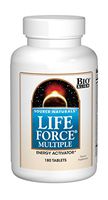 Source Naturals Life Force Multiple Daily Multivitamin High Potency Essential Vitamins, Minerals, Antioxidants & Nutrients - Energy & Immune Boost - 180 Tablets