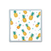 Contact Lens Box Holder Container Case Storage Eyecare Kit -Pineapple