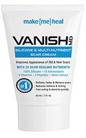 MakeMeHeal VANISH MD Silicone & Multinutrient Scar Reduction & Removal Cream (Acne Scars, Stretch Marks, Keloids, Hypetrophic Scars, Surgery/Injury Scars, Burns)