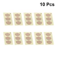 Healifty Foot Corn Stickers Blister Provention Patches Toe Protectors Heel Grip Sticky Cushion for Men Women Foot Care 10 Sheets