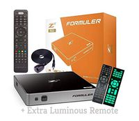 2019 FORMULER Zx 5G Built in WiFi Dual Band & Bluetooth 1GB RAM DDR4 with Smart Learning Remote + Extra Luminous Remote + Free 3 IN1 Charger