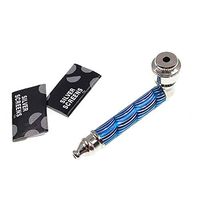 Mini Creative Carved Pattern Tool, Best Gift with Zipper Case and Accessories (Blue)