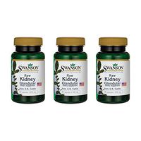 Swanson Kidney Glandular 500 mg 60 Caps 3 Pack