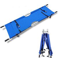 Steel Folding Stretcher Medical Stretcher - First Aid Rescue Stretcher - Aluminum Alloy Stretcher